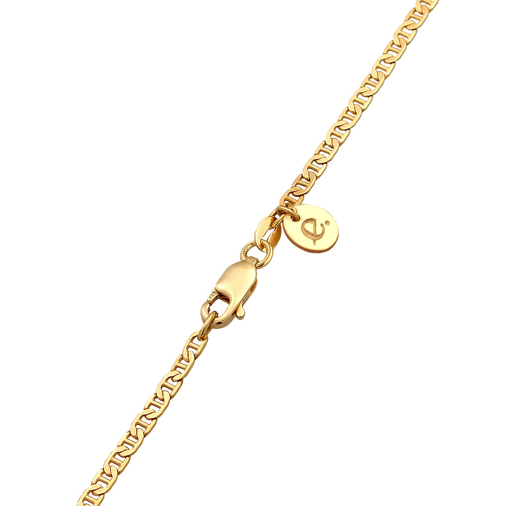Elli Elli Collier Femmes pendentif coeur amour en argent sterling 925 plaqué or Bijoux