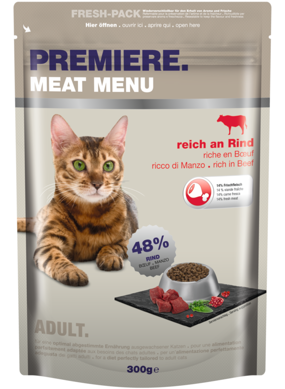 PREMIERE Trockenfutter PREMIERE Meat Menu Adult 300 g