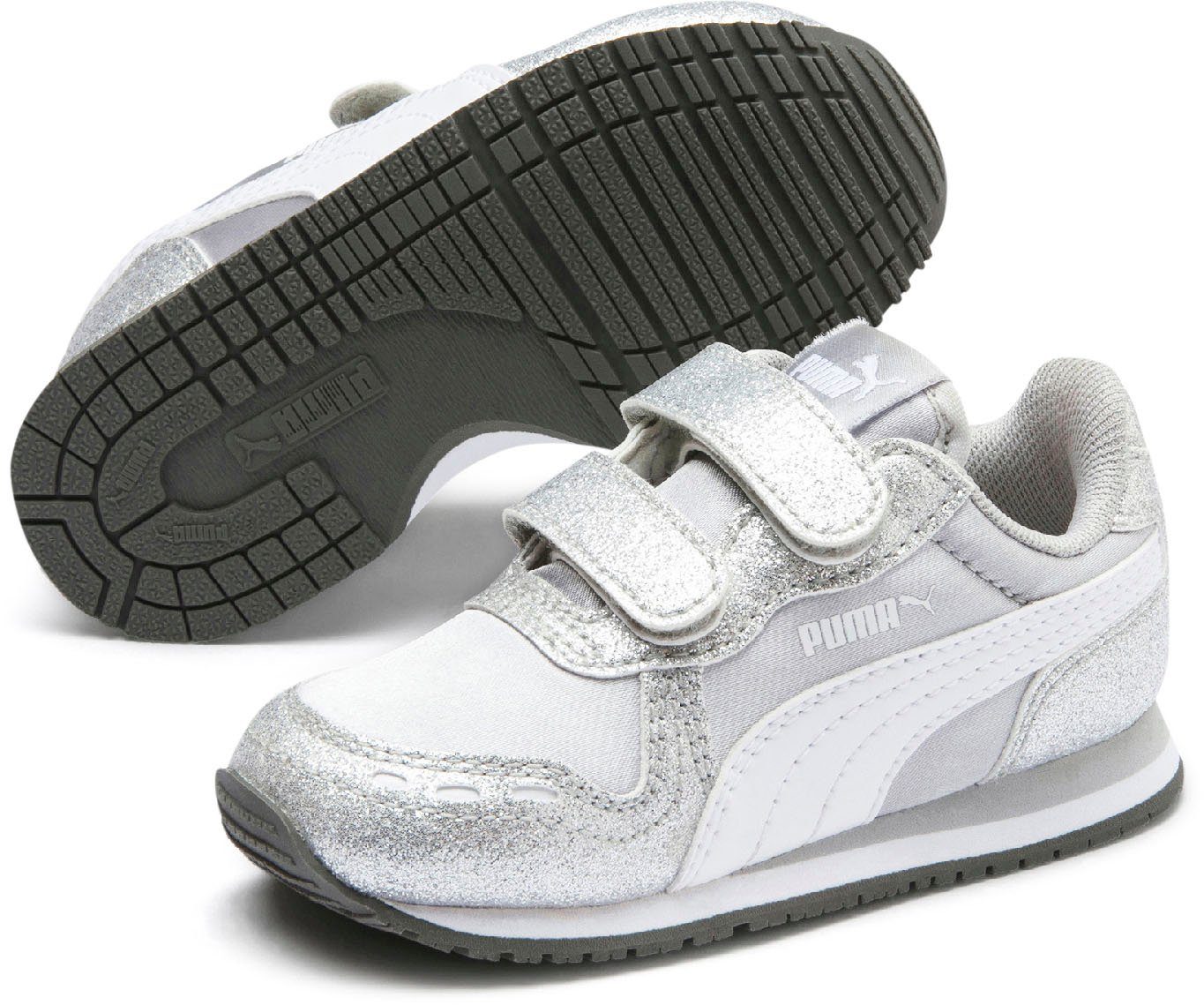 PUMA CABANA RACER GLITZ V INF Sneaker mit Klettverschluss