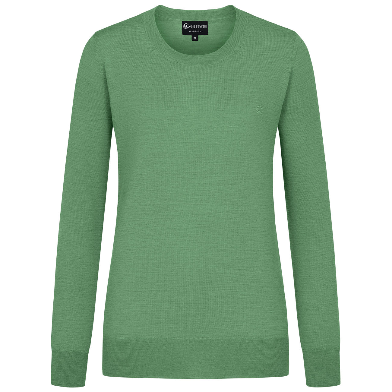 Baumwollpullover Rundhals Damen