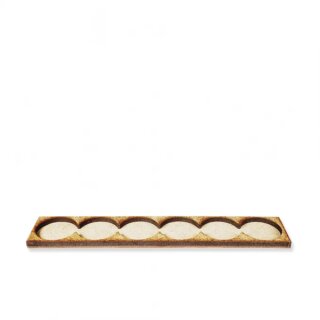 Infantry 6x1 Round Base Adapter Trays (4)