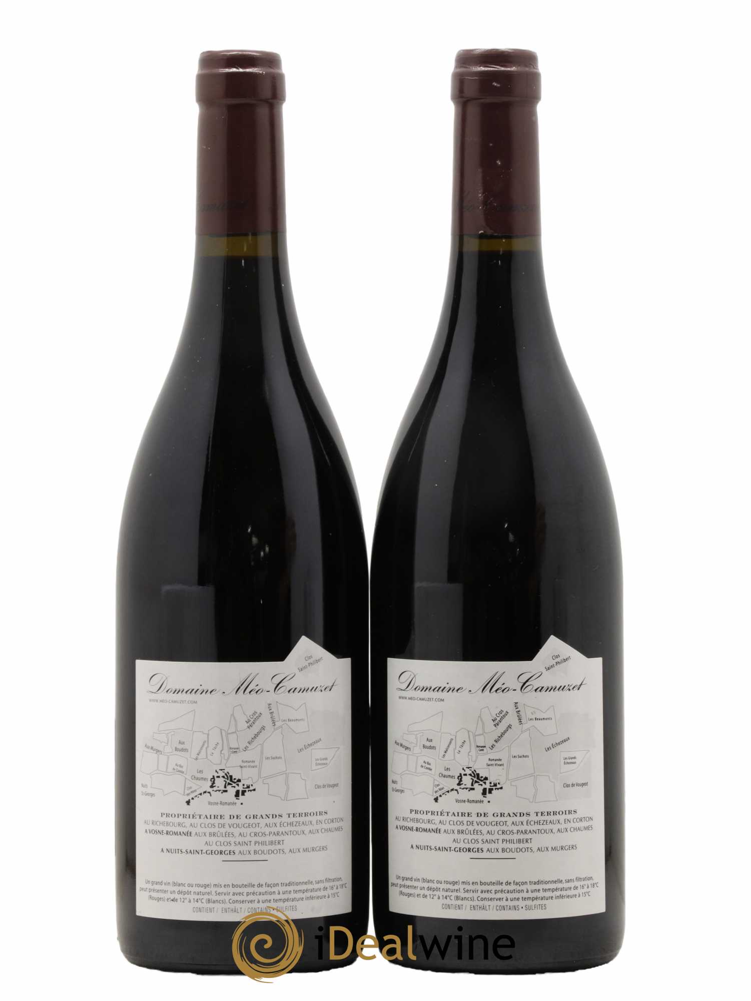 Echezeaux Grand Cru Les Rouges du Bas Méo-Camuzet (Domaine)  2016 - Lot de 2 Bouteilles