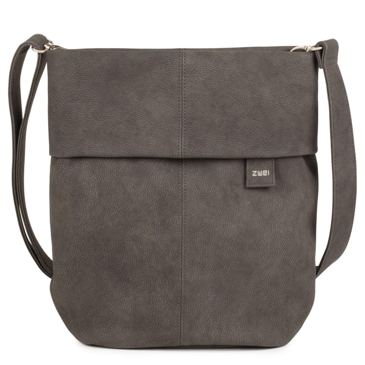 ZWEI Handtaschen grau MADEMOISELLE M12 nubuk-stone