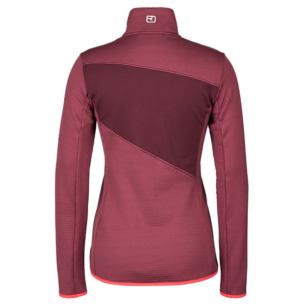 FLEECE GRID JACKET W Damen - Fleecejacke