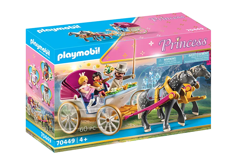 Romantische Pferdekutsche