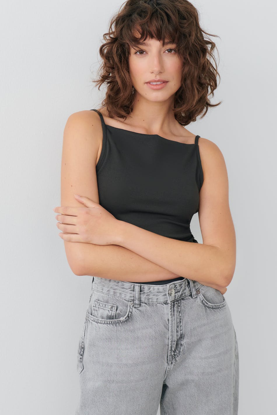 Boatneck singlet