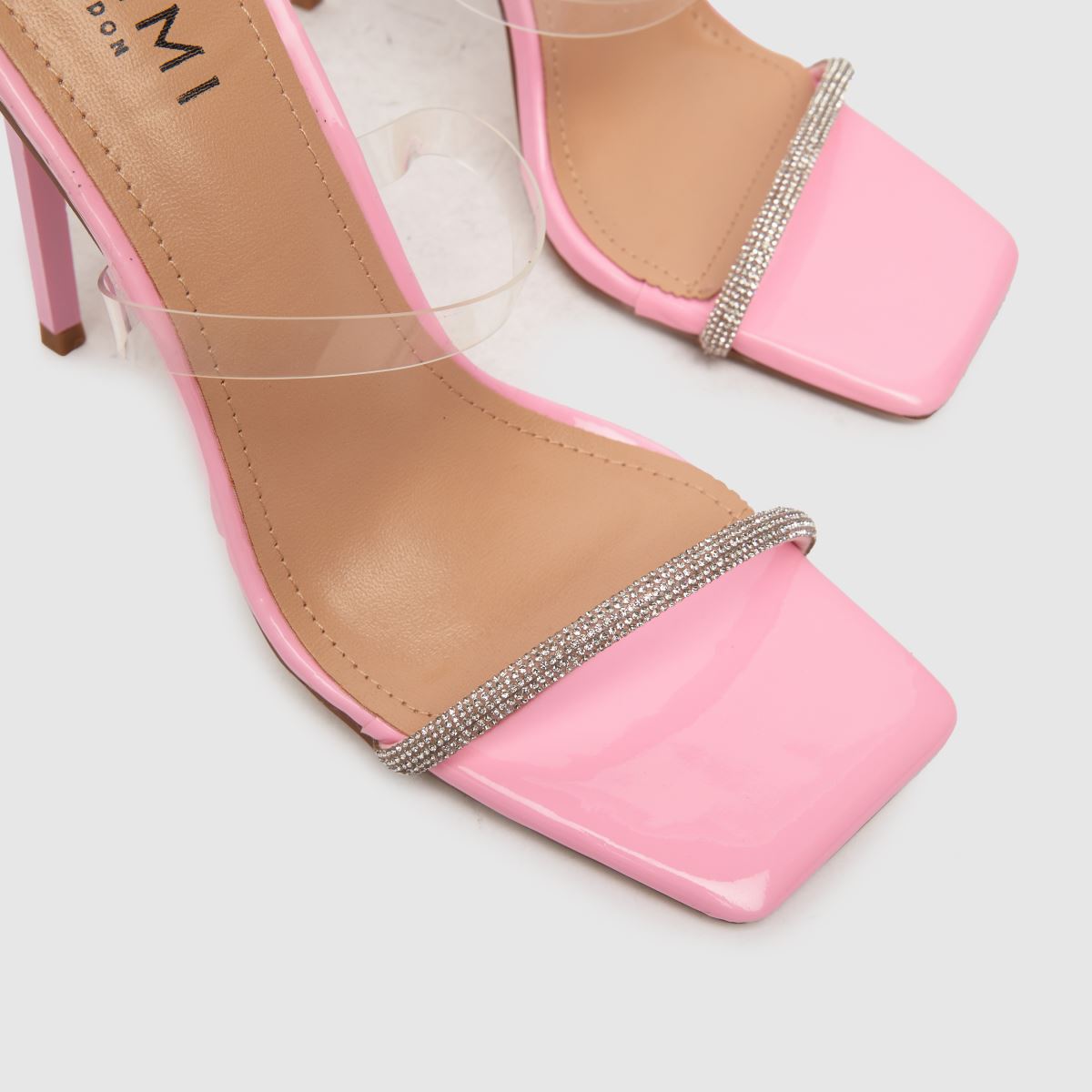 SIMMI – Rosa högklackade Samantha-skor