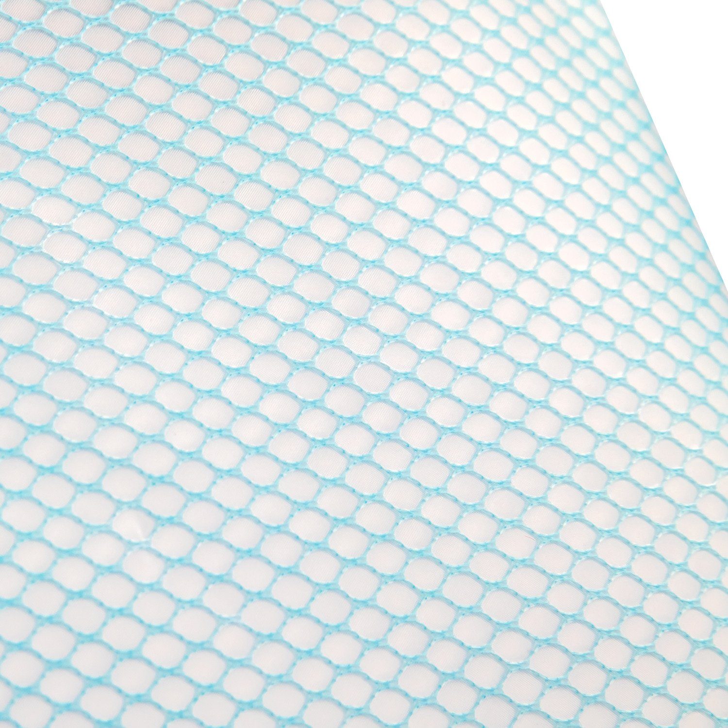 Idena Aufbewahrungstasche Reißverschlusstasche DL Idena Mesh blau