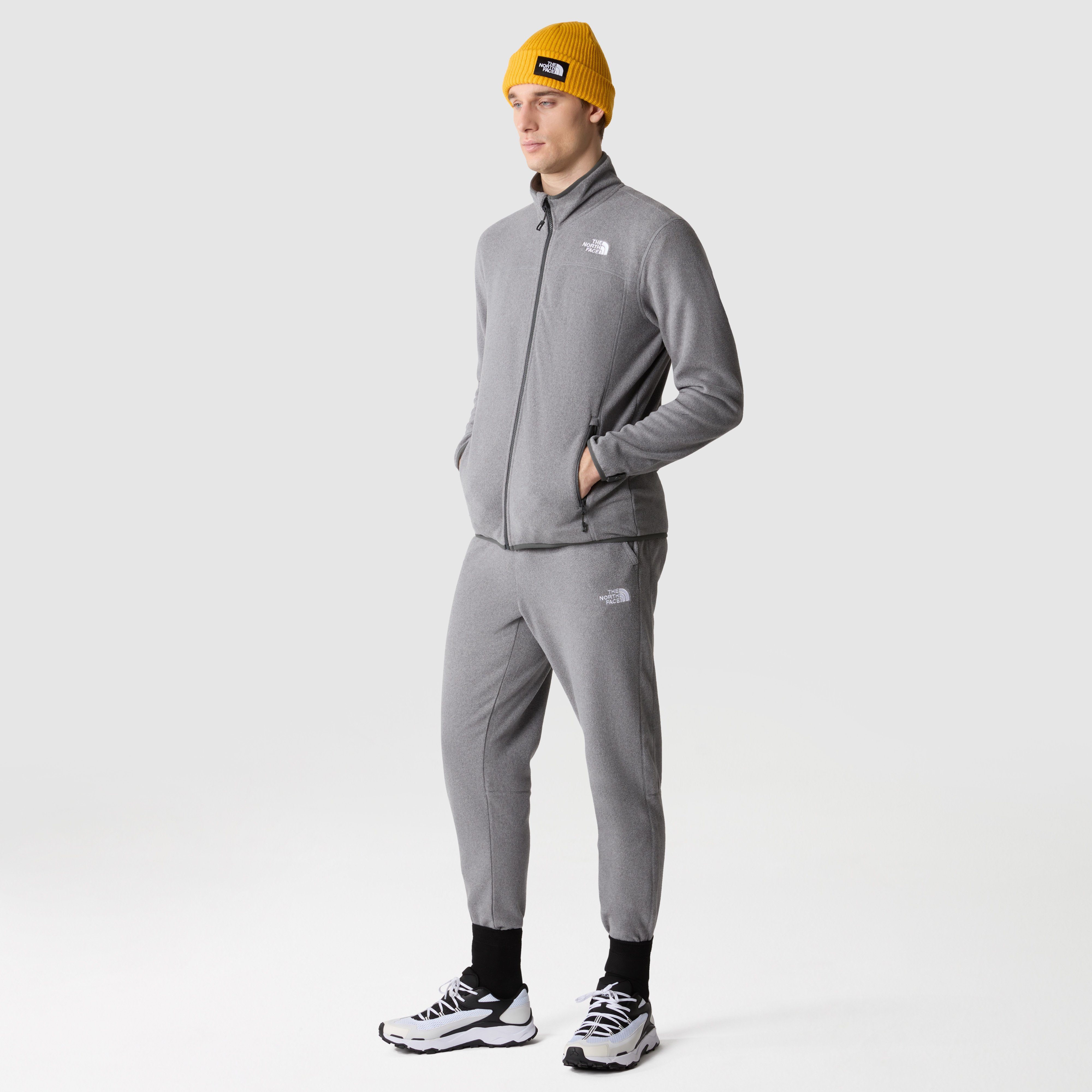 The North Face Fleecejacke M 100 GLACIER FULL ZIP aus weichem, gebürstetem Mikrofaser-Fleece