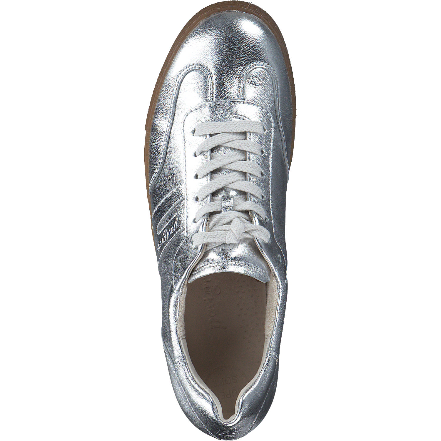 Paul Green 5350, Schnürschuhe, Damen, Silber