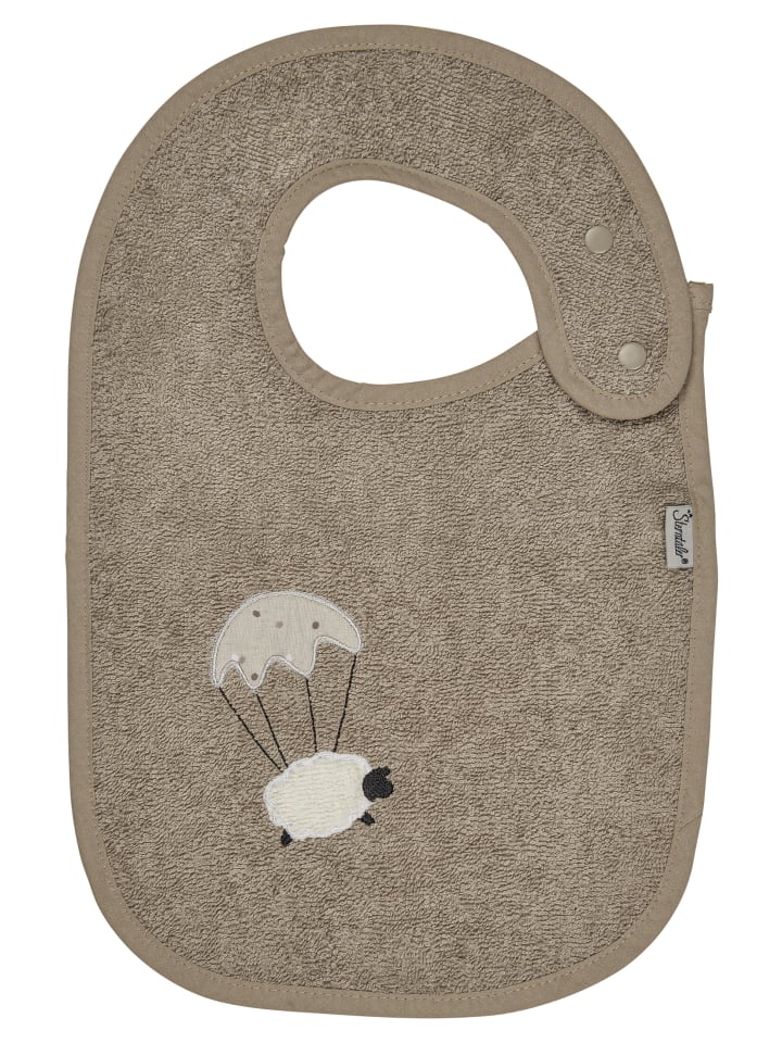 Sterntaler Lätzchen Druckknopf SCHAF Flocke in sand günstig kaufen onesize