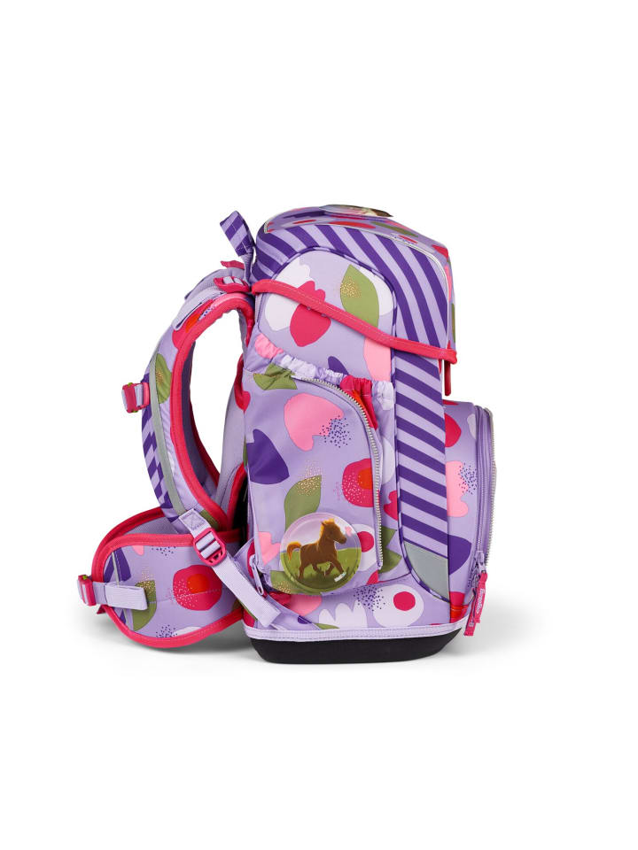 Ergobag Grundschulranzen Cubo BlütenzauBär in lila günstig kaufen onesize