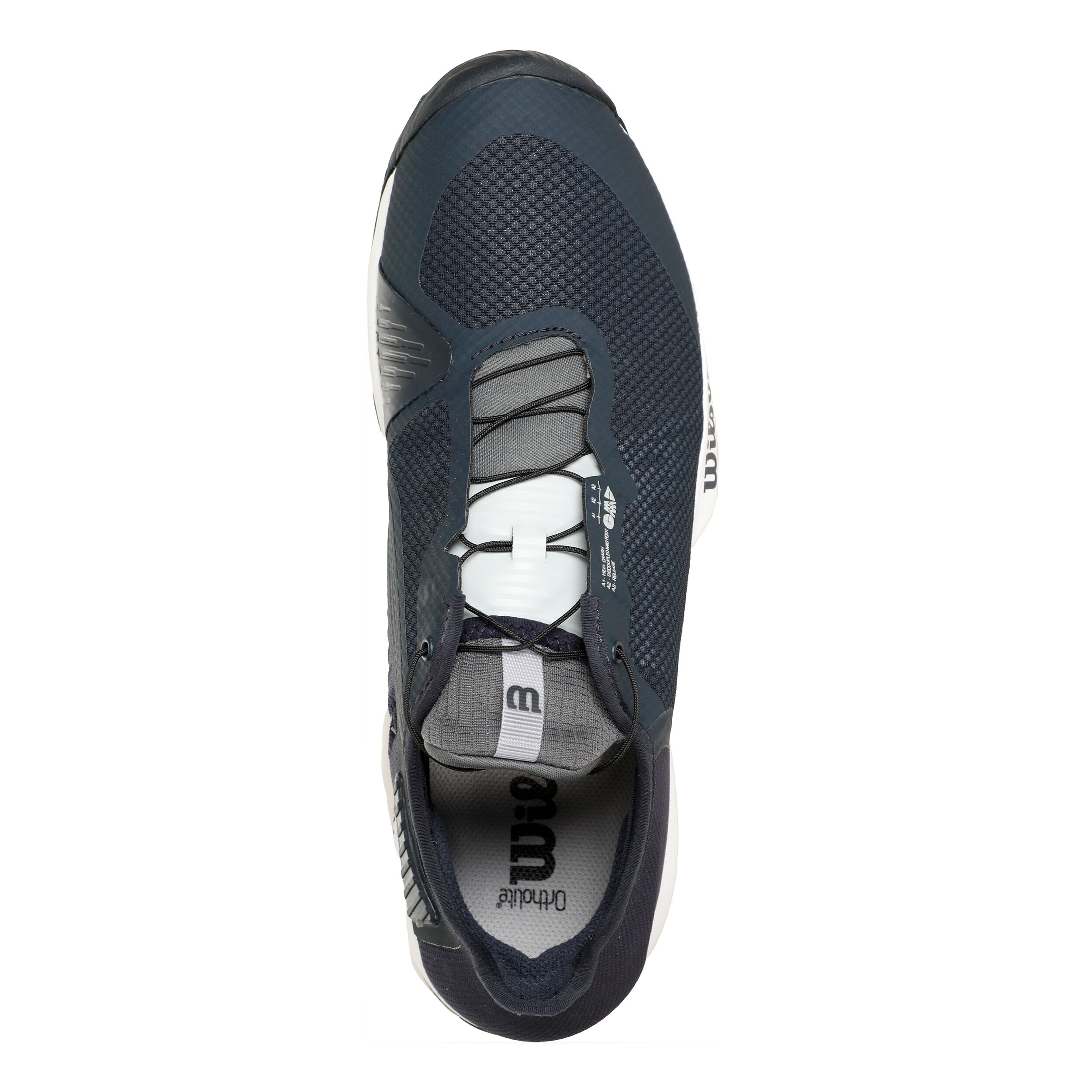 Allcourtschuh Herren - Dunkelblau, Grau