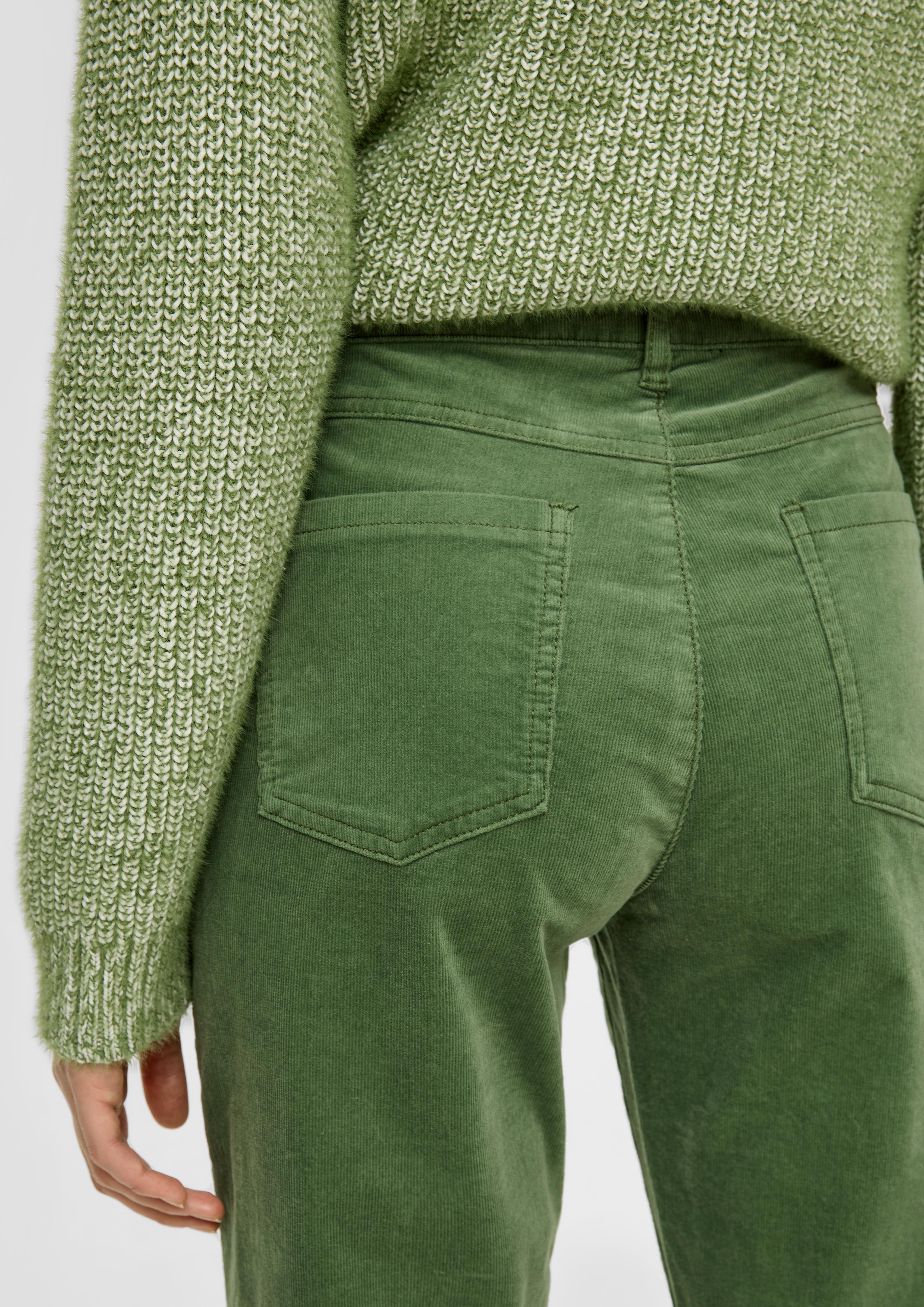 Slim: Cordhose aus Baumwollstretch  2135830-7834