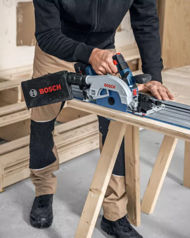 Bosch Blue 06016C1003 GKS18V-57-2 GX Kreissäge 18 Volt (ohne Akku und Ladegerät)