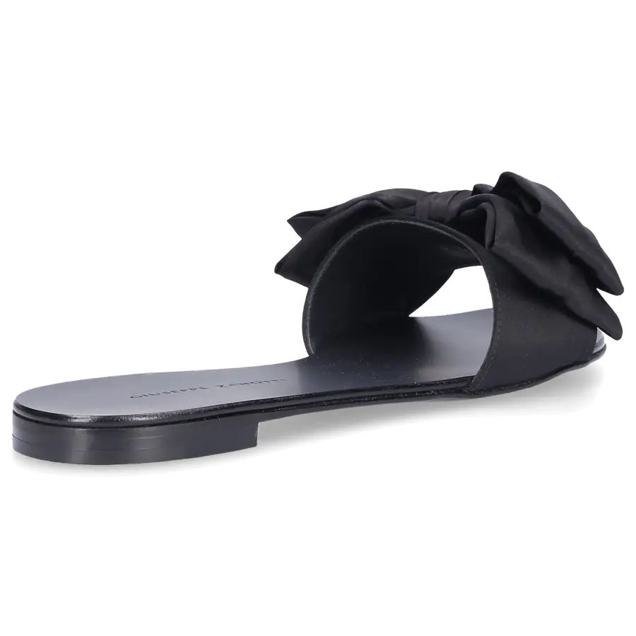 Giuseppe Zanotti - Sandalen HANNA Seide schwarz - schwarz