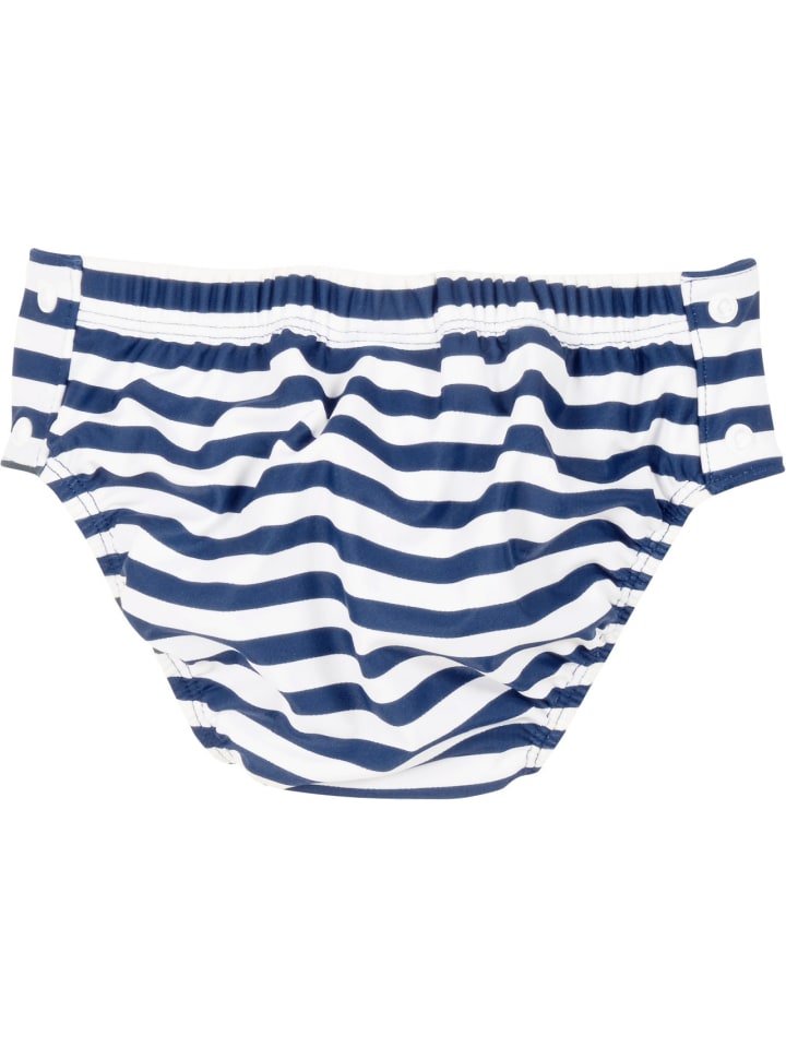 Playshoes UV-Schutz Windelhose Maritim zum Knöpfen in Marine/weiß günstig kaufen