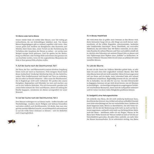 DANCING WITH BEES - Sachbuch
