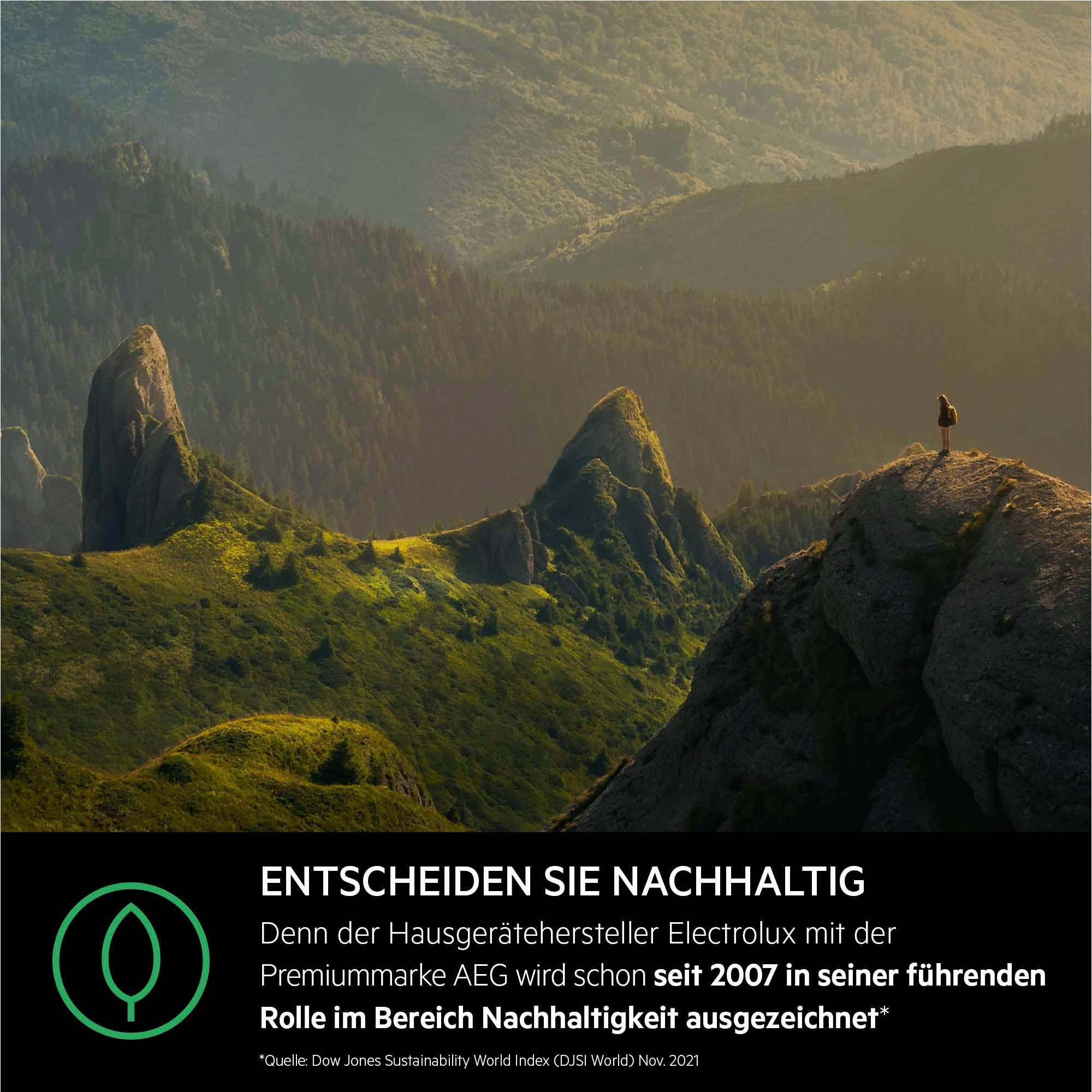 AEG vollintegrierbarer Geschirrspüler, FSE75757P 911438477, 14 Maßgedecke