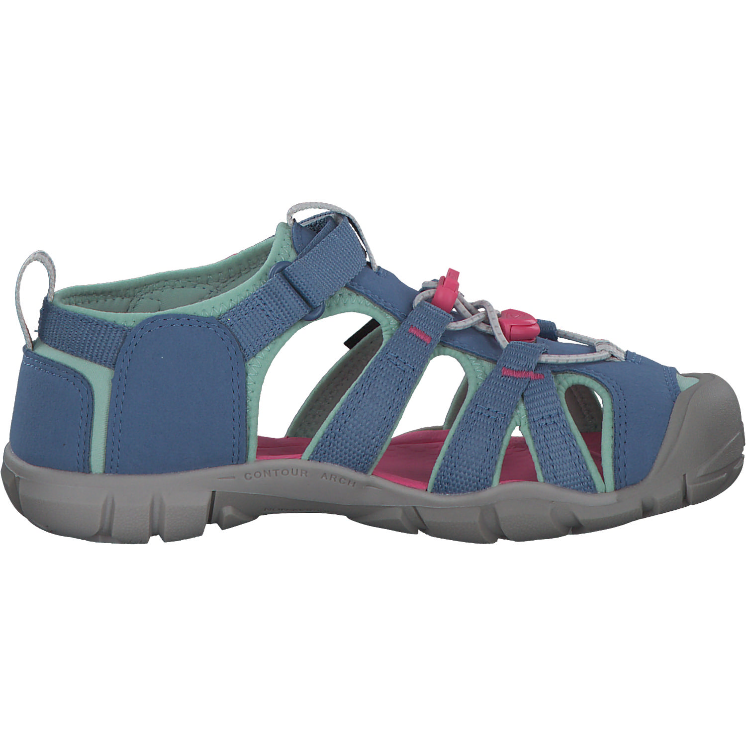 Keen Seacamp II CNX 1028841, Sandaletten, Kinder, Blau - Marineblau