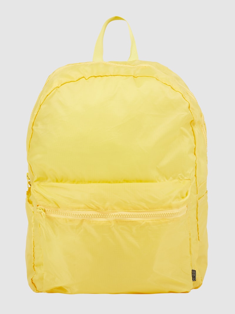 Rucksack mit Frontfach Modell 'Nomad Banana' in gelb