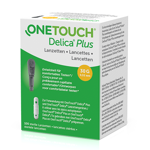 ONE TOUCH Delica Plus Nadellanzetten  100 St  Lanzetten