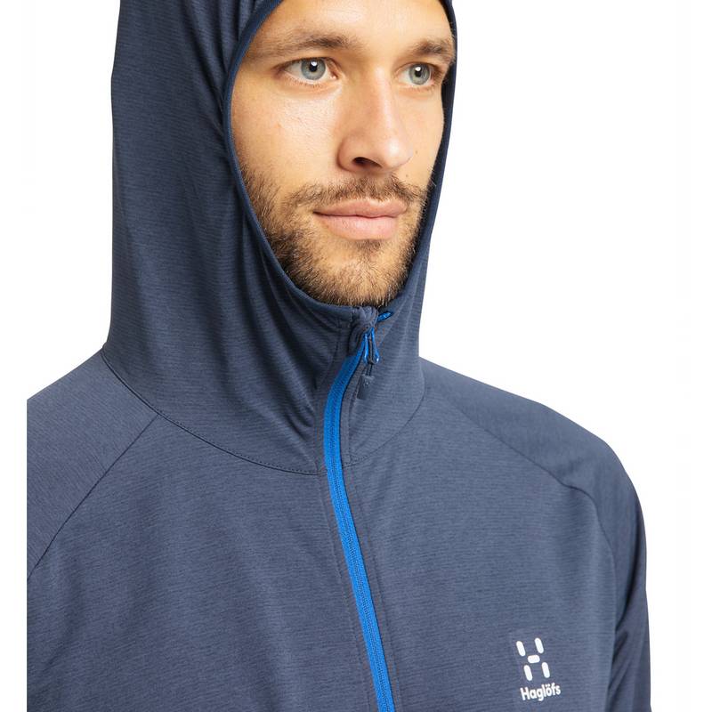 Haglfs Mirre Mid Hood Fleecejacke Herren