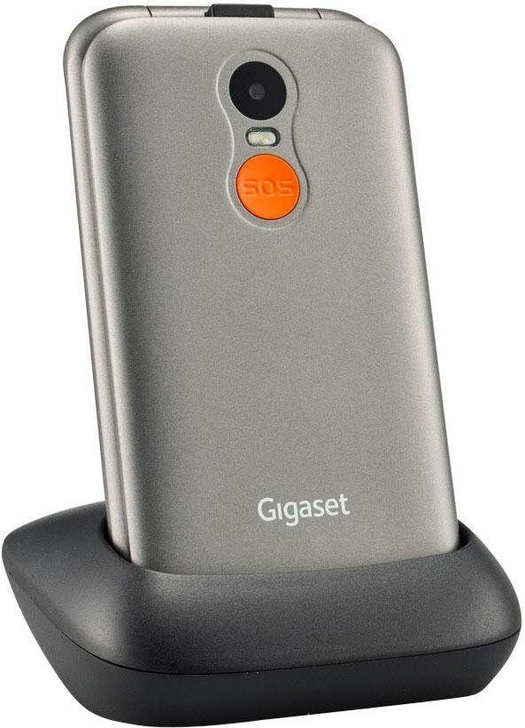 Gigaset GL590 Klapphandy (7,3 cm/2,8 Zoll, 0,03 GB Speicherplatz, 3 MP Kamera)