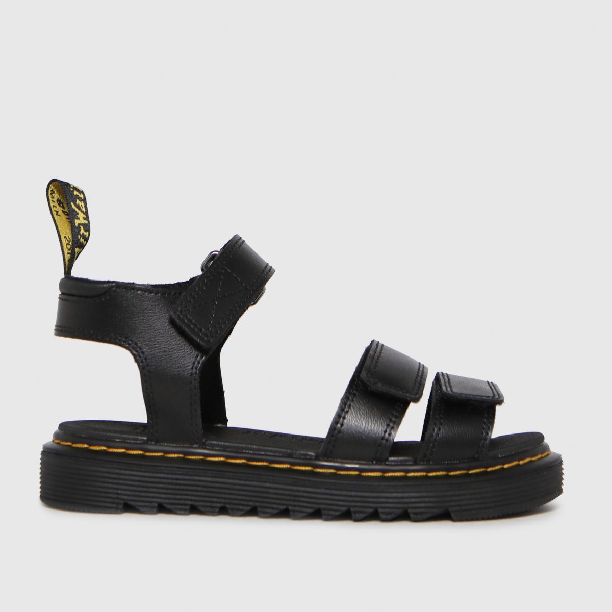 Dr. Martens fekete klaire junior szandál