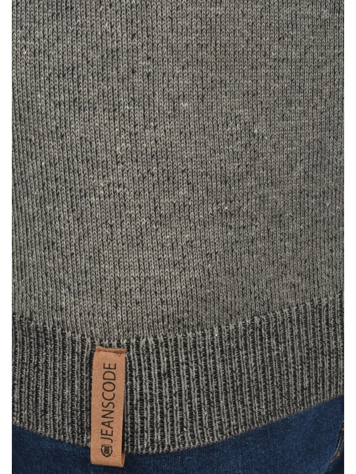 INDICODE Strickjacke IDAndy 35-099MM Cardigan mit Stehkragen in Grau günstig kaufen