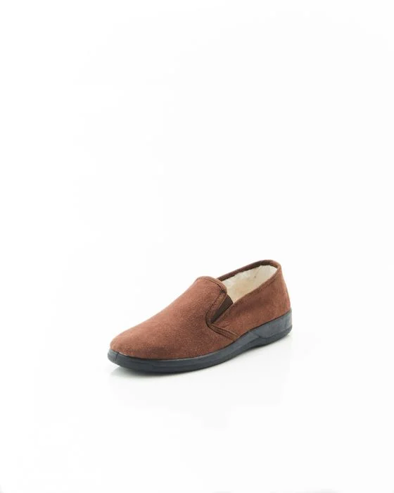 Pantoufles fourrées pure laine