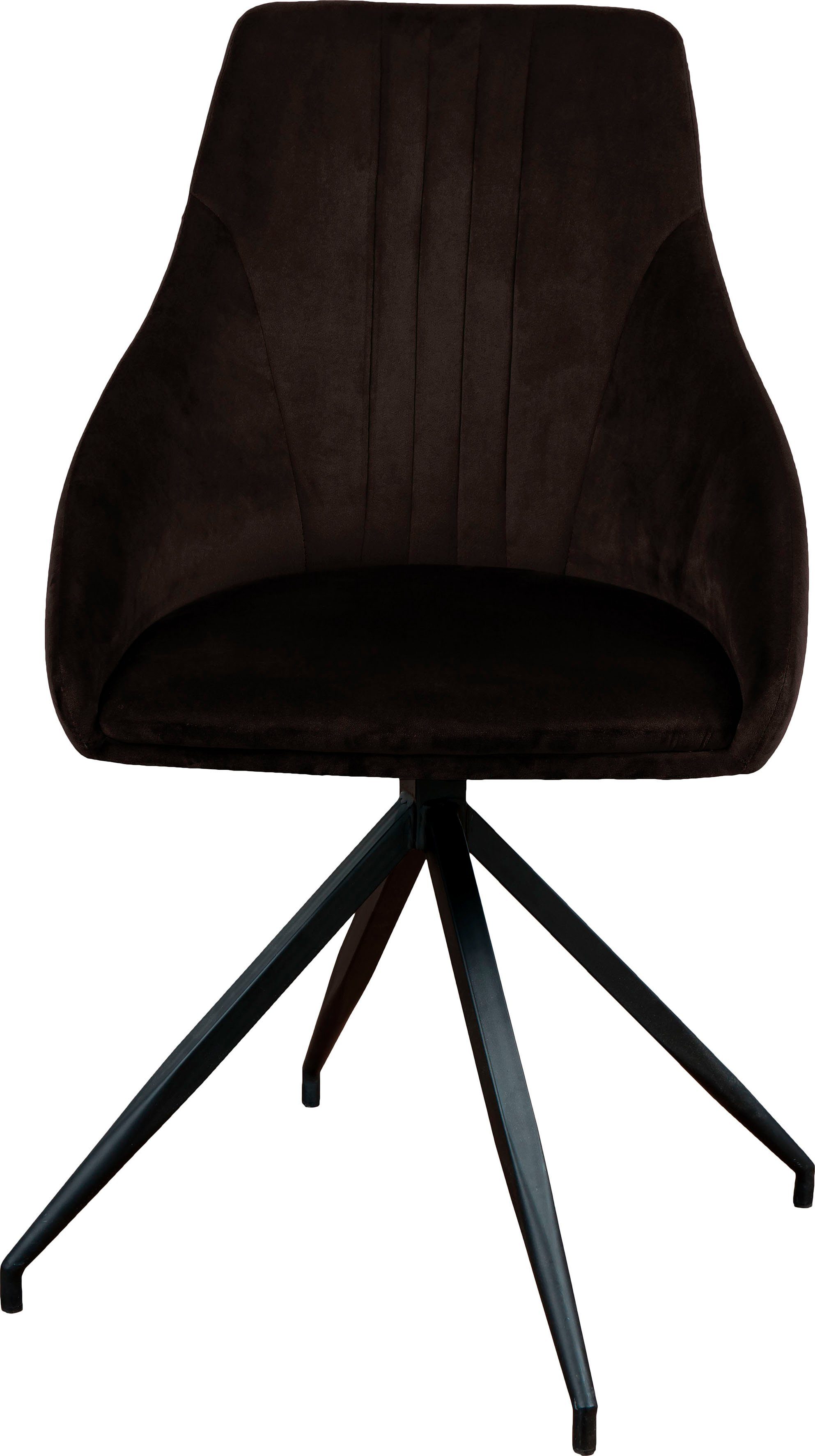 Kayoom Polsterstuhl Stuhl Martha 110 (Set), mit Drehfunktion