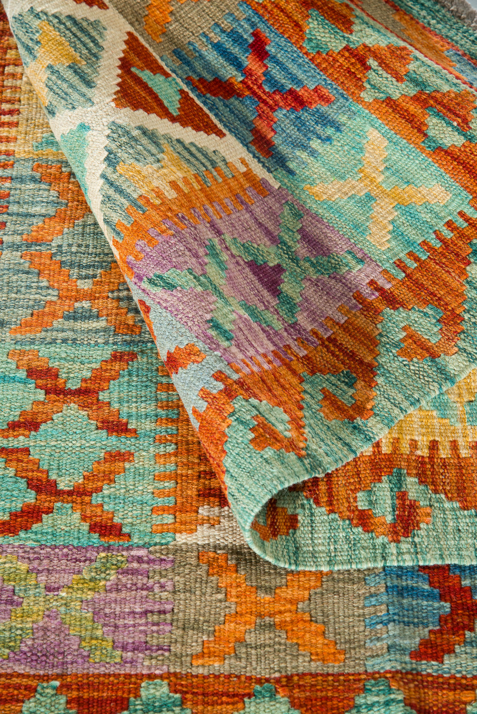 Afghan Kelim ca. 77 x 119 cm, Unikat / Einzelstück