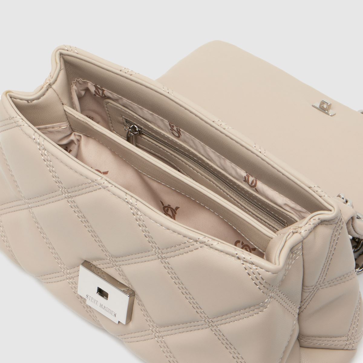 Steve Madden beige bvolturi axelväska