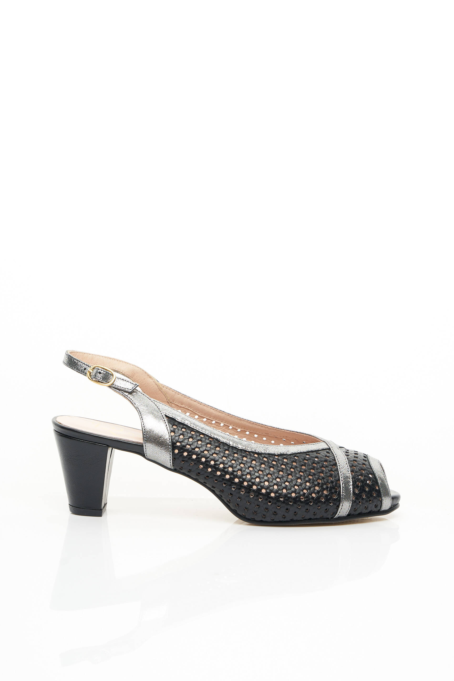 Paco Roman Sandales Nu Pieds Femme couleur noir