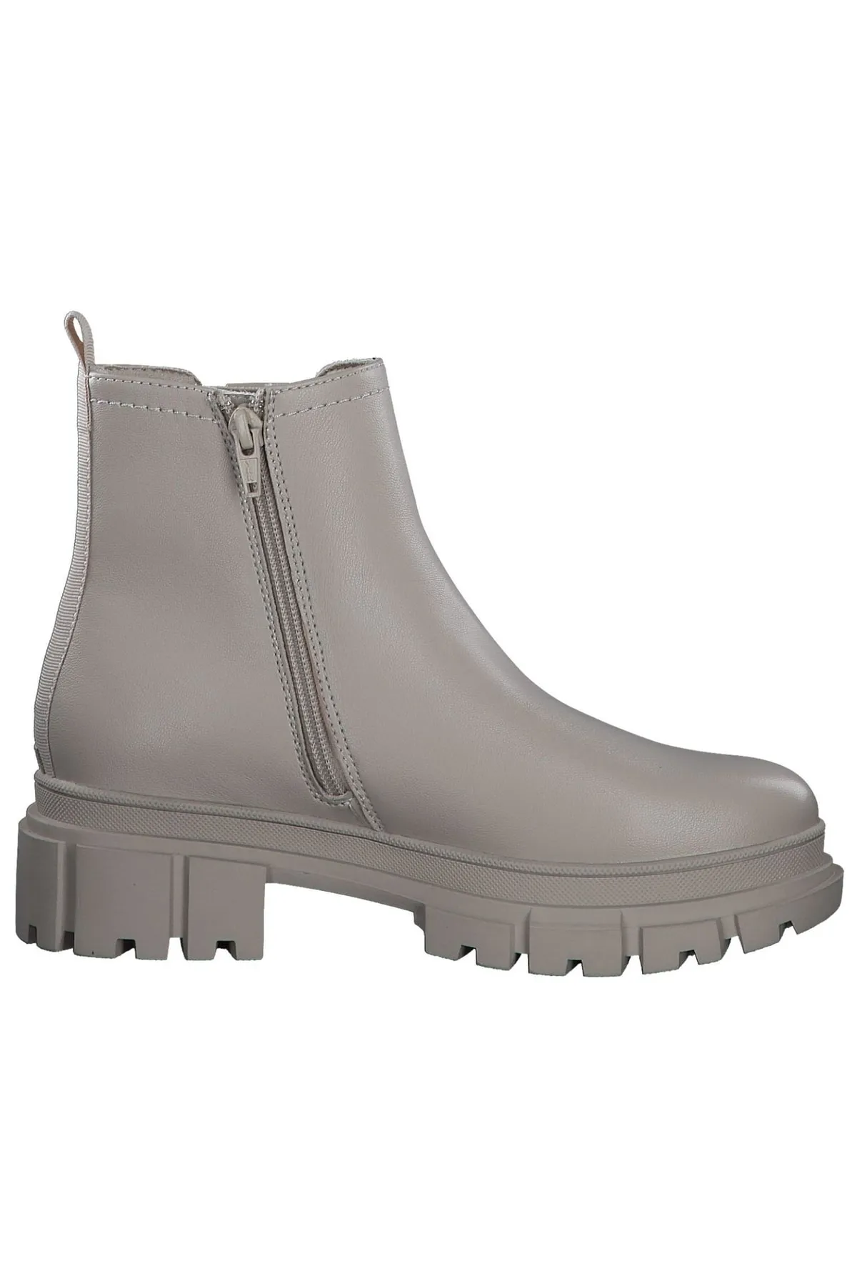 s.Oliver  Stiefelette - Beige - Blockabsatz