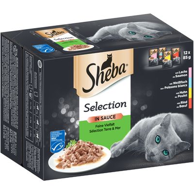 Megapack Sheba Varietäten Frischebeutel 48 x 85 g