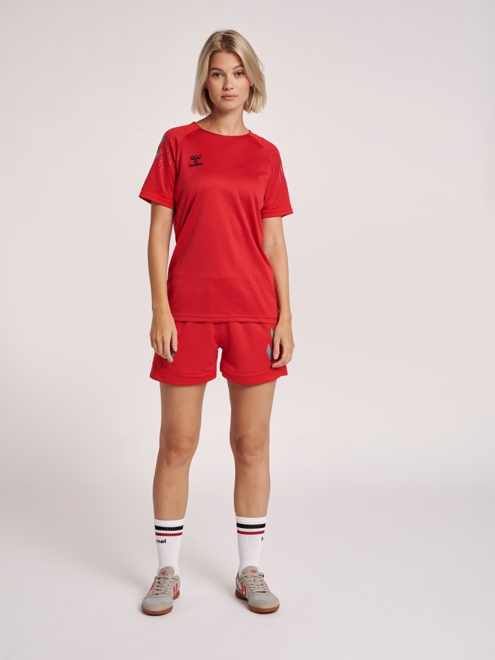 Hummel Hummel T-Shirt Hmllead Damen in TRUE RED günstig kaufen L
