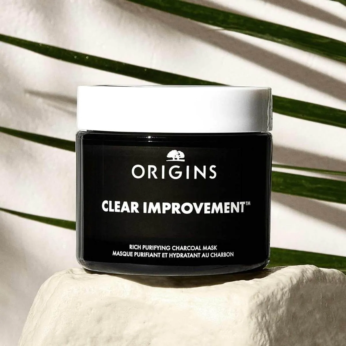 Μάσκα καθαρισμού με κάρβουνο Origins Clear Improvement™ Rich Purifying Charcoal Mask 75ml