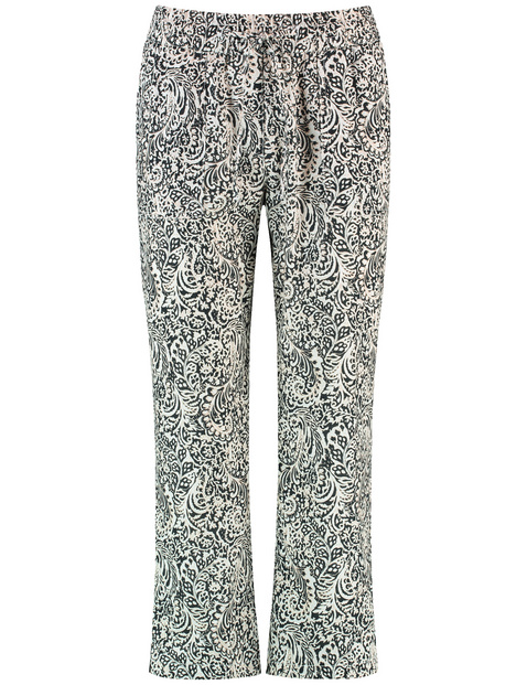 Schlupfhose Easy Fit mit Leinenanteil