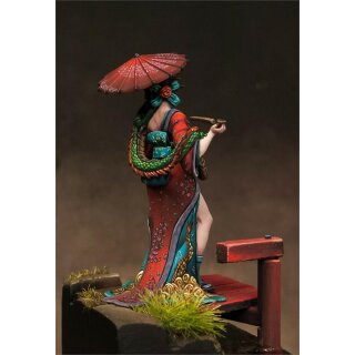 Eastern Woman with Dragon