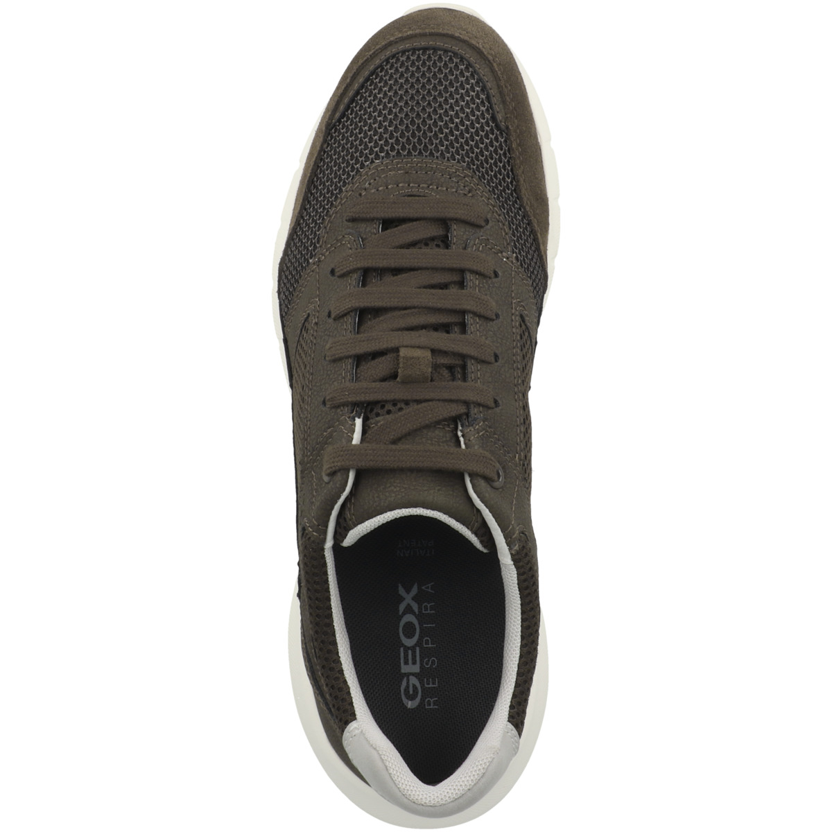 Geox U Monreale B Sneaker Low dunkelgruen