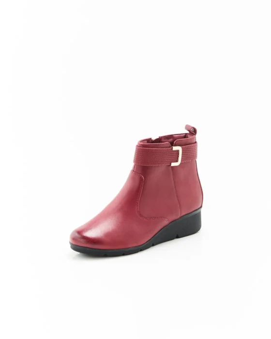 Boots compensées à boucle Amortyl