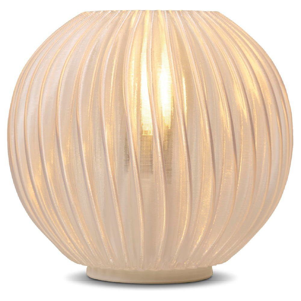 Philips Tischleuchte 3D-Druck Tischleuchte Mycreation Jagg One in Weiß und Transparent E27, keine Angabe, Leuchtmittel enthalten: Nein, warmweiss, Tischleuchte, Nachttischlampe, Tischlampe