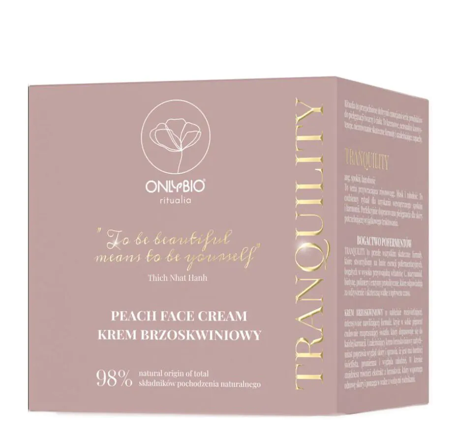 OnlyBio Ritualia Tranquilia krema od breskve
