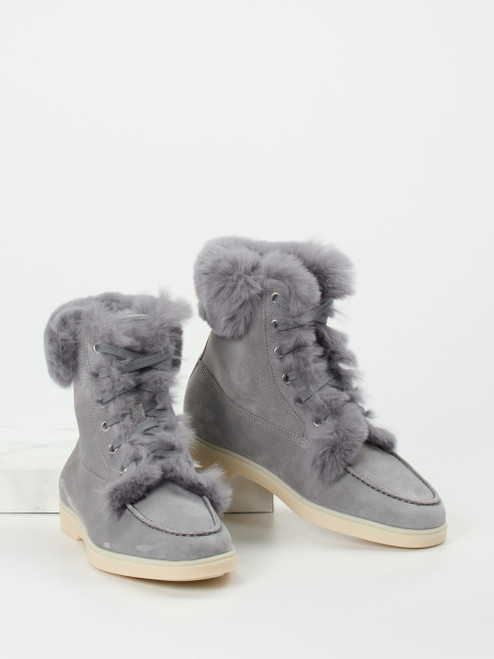Schnürstiefelette-18214590003 Santoni