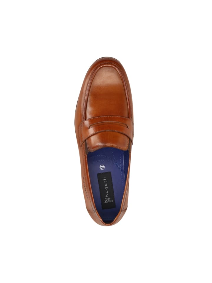 Bugatti Slip on in cognac günstig kaufen
