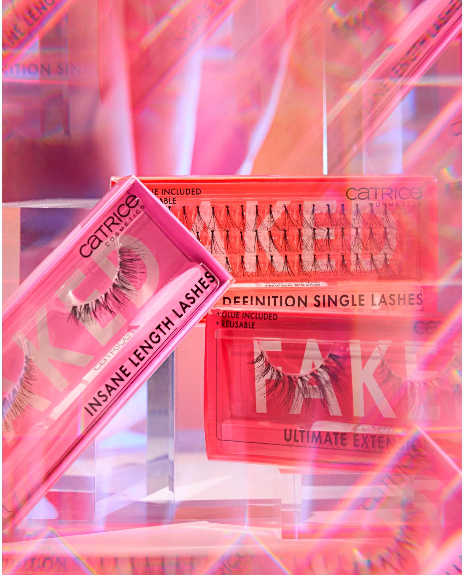 Catrice Bandwimpern Faked Big Volume Lashes, Set, 3 tlg.