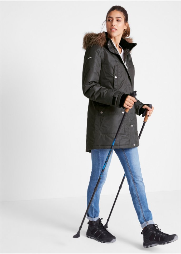 Outdoor-Funktions-Jacke mit Kapuze