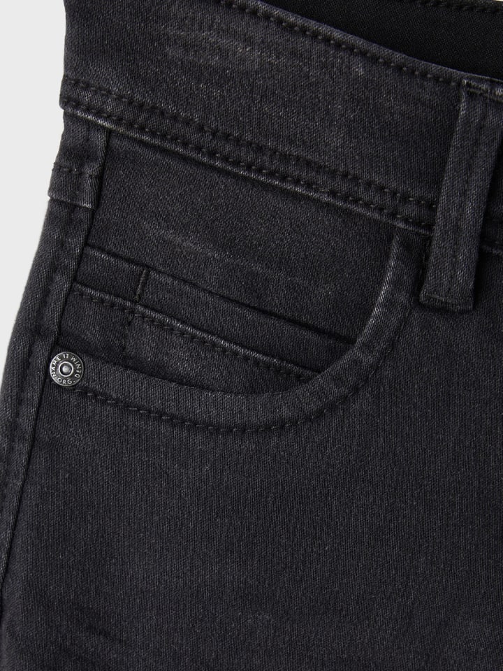 name it Slim Fit Denim Jeans NKMSILAS in Schwarz günstig kaufen
